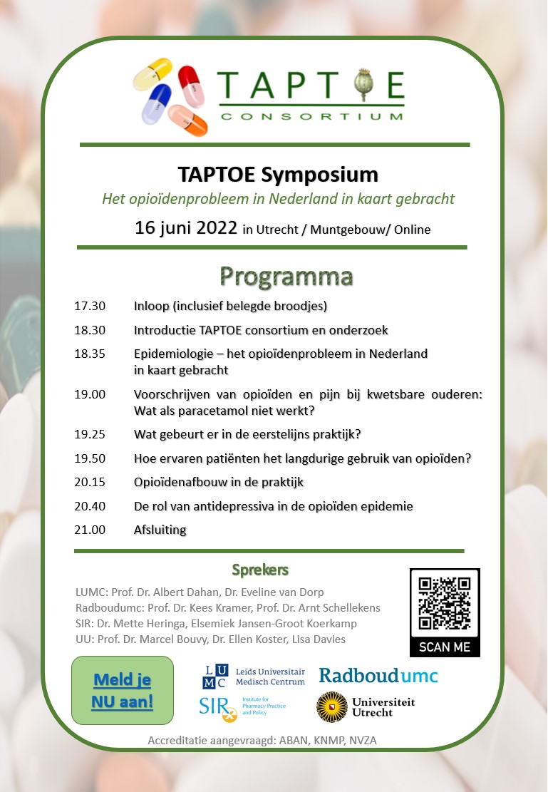 TAPTOE symposium