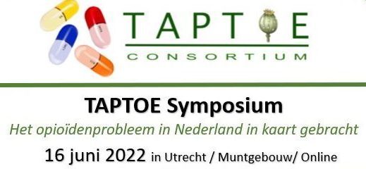 TAPTOE symposium 1e editie – Het opioïdenprobleem in Nederland in kaart gebracht